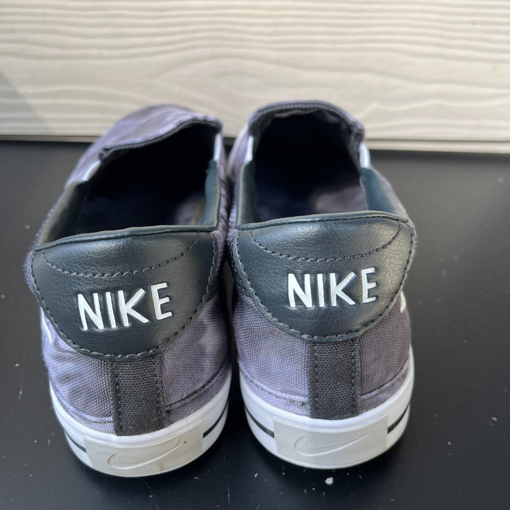 Nike Men's Court Legacy Print Tie-Dye Grey Fog Shoes Sneakers Size 10 - Picture 8 of 13